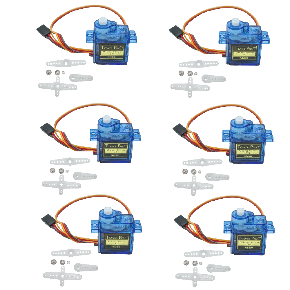 Kit com 6 Micro Servos SG90 9g - Lattepanda Sigma 32Gb avaliação e preço